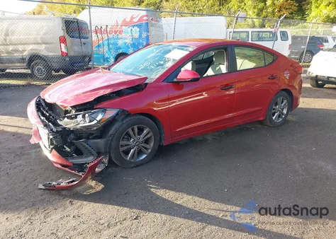 2017 Hyundai Elantra Se from USA, damaged, VIN KMHD84LF2HU076160